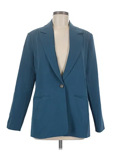 Pre-owned Unbranded Blazer Jacket In Blue