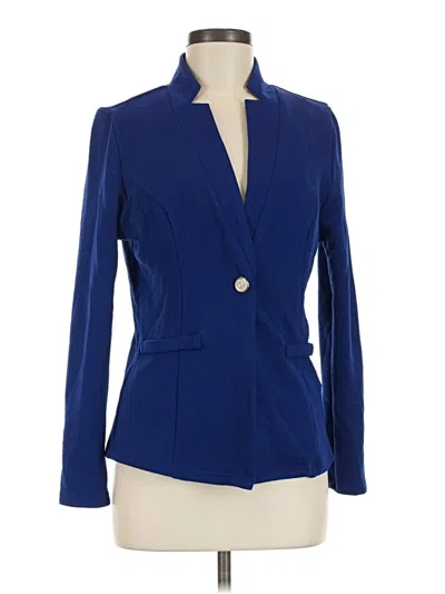 Pre-owned Unbranded Blazer Jacket In Blue