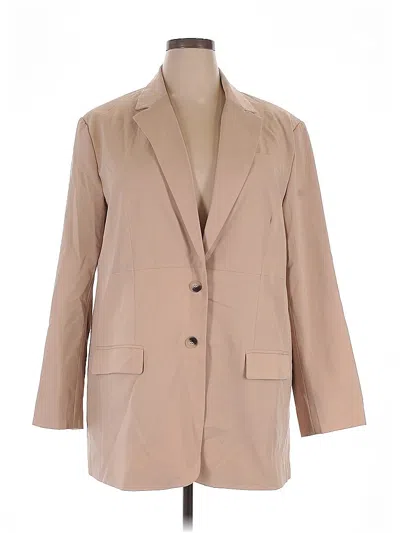 Pre-owned Unbranded Blazer Jacket In Brown