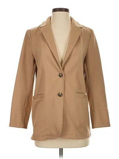 Pre-owned Unbranded Blazer Jacket In Brown