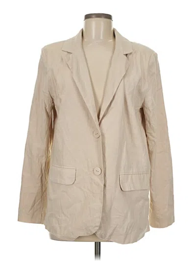Pre-owned Unbranded Blazer Jacket In Brown