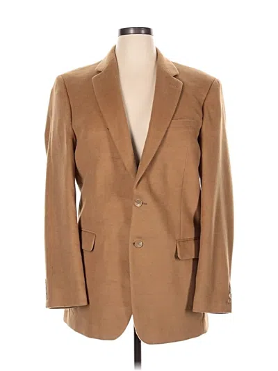 Pre-owned Unbranded Blazer Jacket In Brown