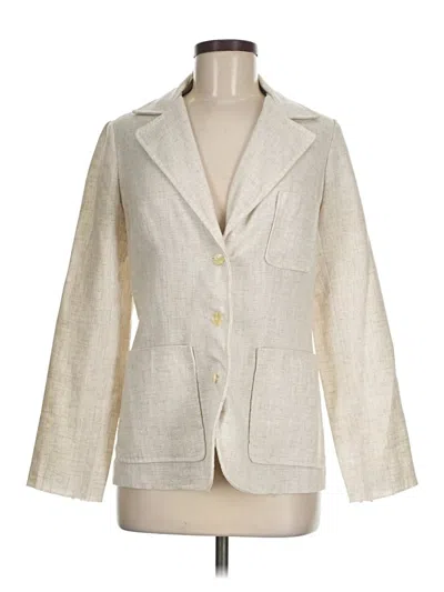 Pre-owned Unbranded Blazer Jacket In Brown