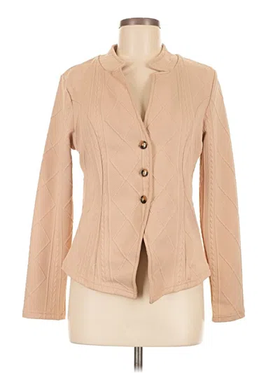 Pre-owned Unbranded Blazer Jacket In Brown