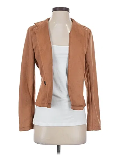 Pre-owned Unbranded Blazer Jacket In Brown