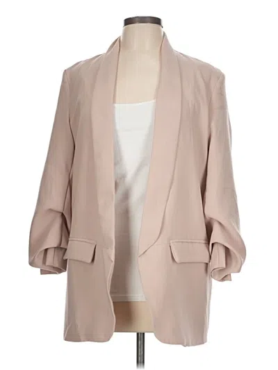 Pre-owned Unbranded Blazer Jacket In Brown
