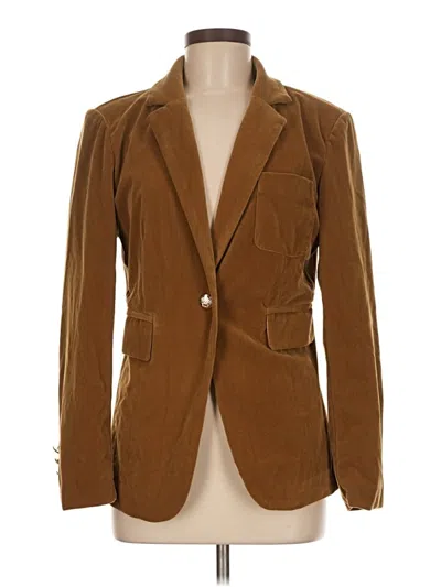 Pre-owned Unbranded Blazer Jacket In Brown