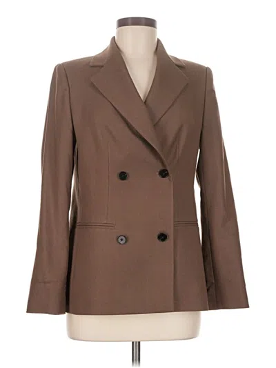 Pre-owned Unbranded Blazer Jacket In Brown
