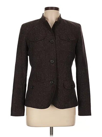 Pre-owned Unbranded Blazer Jacket In Brown
