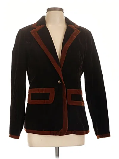 Pre-owned Unbranded Blazer Jacket In Brown
