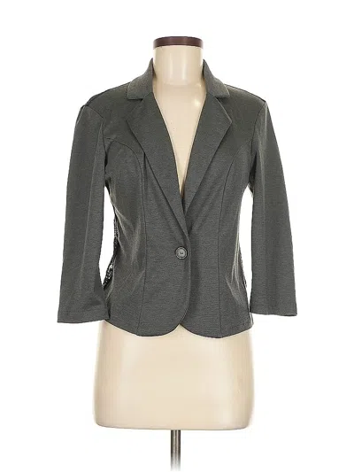 Pre-owned Unbranded Blazer Jacket In Gray