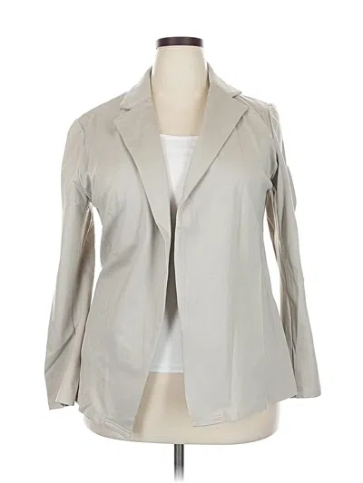 Pre-owned Unbranded Blazer Jacket In Gray