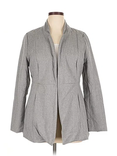 Pre-owned Unbranded Blazer Jacket In Gray