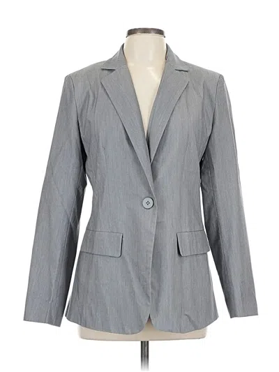 Pre-owned Unbranded Blazer Jacket In Gray