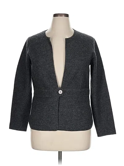 Pre-owned Unbranded Blazer Jacket In Gray