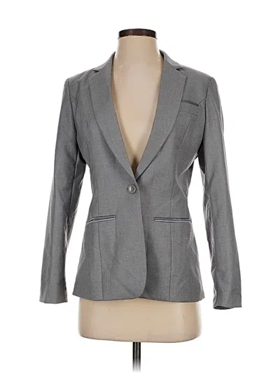 Pre-owned Unbranded Blazer Jacket In Gray