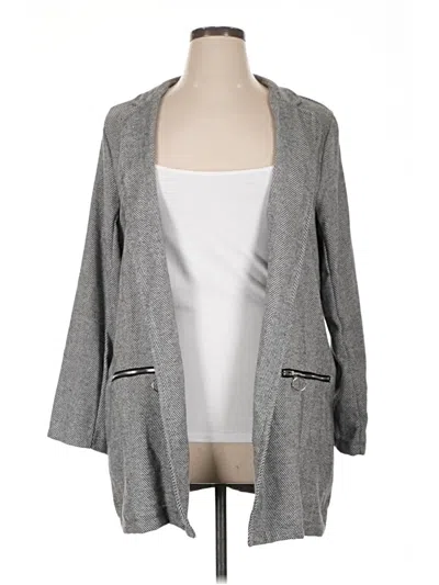Pre-owned Unbranded Blazer Jacket In Gray