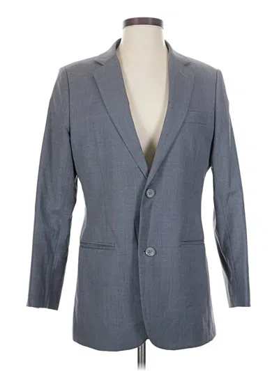 Pre-owned Unbranded Blazer Jacket In Gray