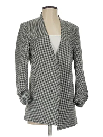 Pre-owned Unbranded Blazer Jacket In Gray