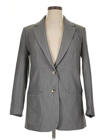 Pre-owned Unbranded Blazer Jacket In Gray