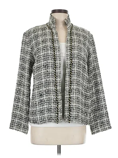 Pre-owned Unbranded Blazer Jacket In Gray
