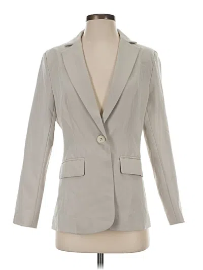 Pre-owned Unbranded Blazer Jacket In Gray