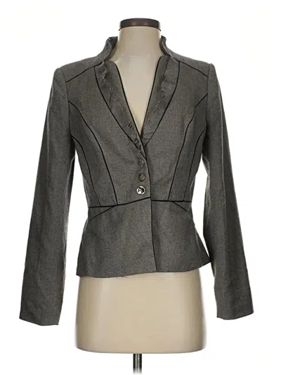 Pre-owned Unbranded Blazer Jacket In Gray