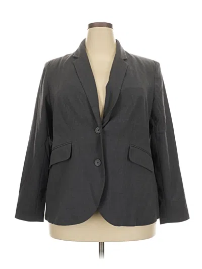 Pre-owned Unbranded Blazer Jacket In Gray