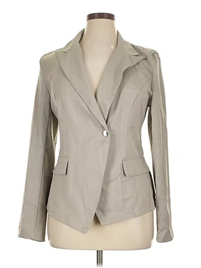 Pre-owned Unbranded Blazer Jacket In Gray