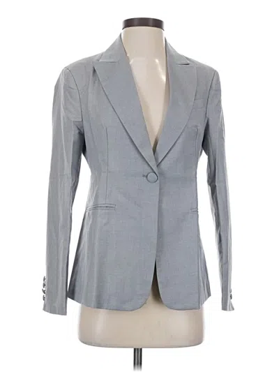 Pre-owned Unbranded Blazer Jacket In Gray