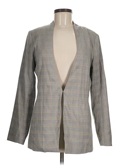 Pre-owned Unbranded Blazer Jacket In Gray