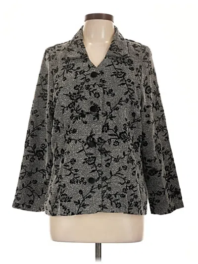 Pre-owned Unbranded Blazer Jacket In Gray