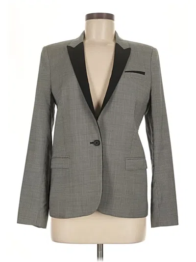 Pre-owned Unbranded Blazer Jacket In Gray