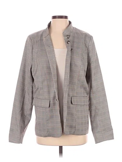 Pre-owned Unbranded Blazer Jacket In Gray