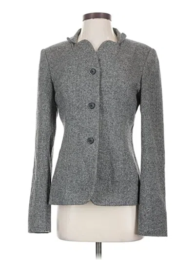 Pre-owned Unbranded Blazer Jacket In Gray