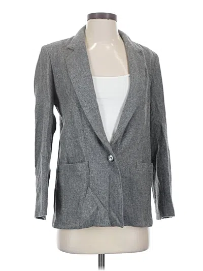 Pre-owned Unbranded Blazer Jacket In Gray