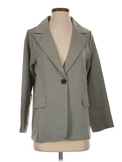 Pre-owned Unbranded Blazer Jacket In Gray