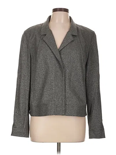 Pre-owned Unbranded Blazer Jacket In Gray