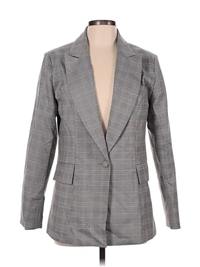 Pre-owned Unbranded Blazer Jacket In Gray