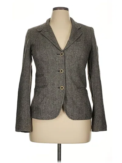 Pre-owned Unbranded Blazer Jacket In Gray