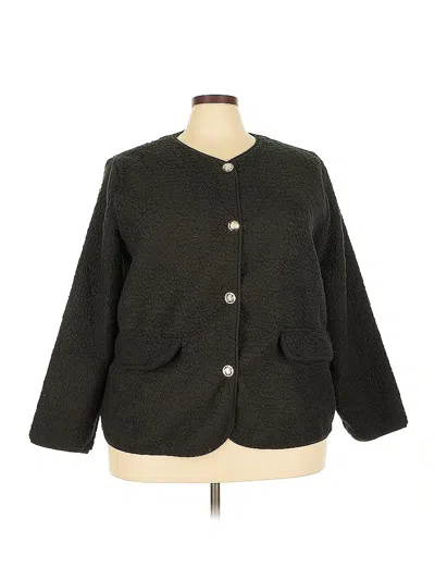 Pre-owned Unbranded Blazer Jacket In Green