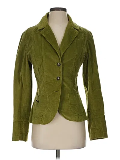 Pre-owned Unbranded Blazer Jacket In Green
