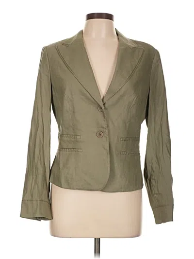 Pre-owned Unbranded Blazer Jacket In Green