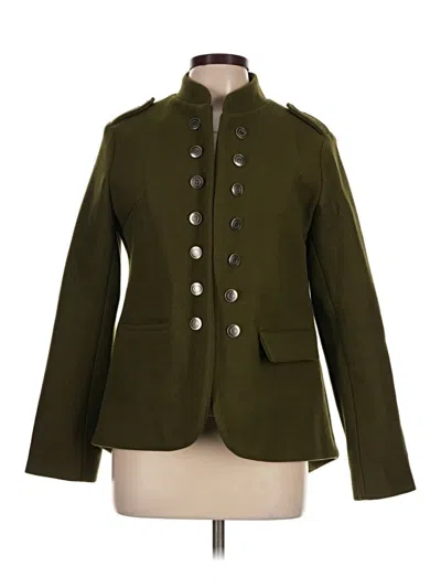Pre-owned Unbranded Blazer Jacket In Green