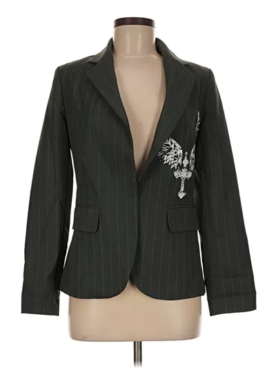 Pre-owned Unbranded Blazer Jacket In Green