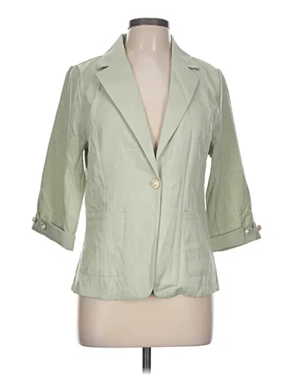 Pre-owned Unbranded Blazer Jacket In Green