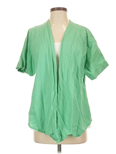 Pre-owned Unbranded Blazer Jacket In Green