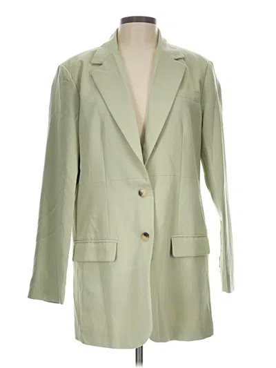 Pre-owned Unbranded Blazer Jacket In Green