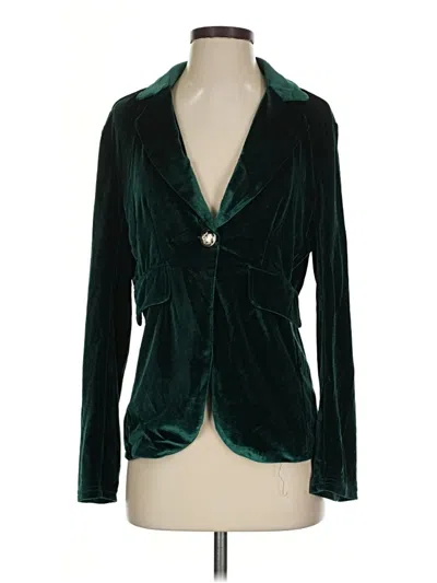 Pre-owned Unbranded Blazer Jacket In Green