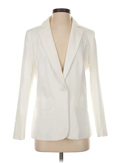 Pre-owned Unbranded Blazer Jacket In Ivory